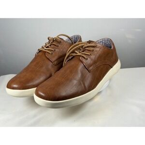 Ben Sherman Brown Lace-Up Derby Sneakers Casual Shoes Men's US 14 UK 13
